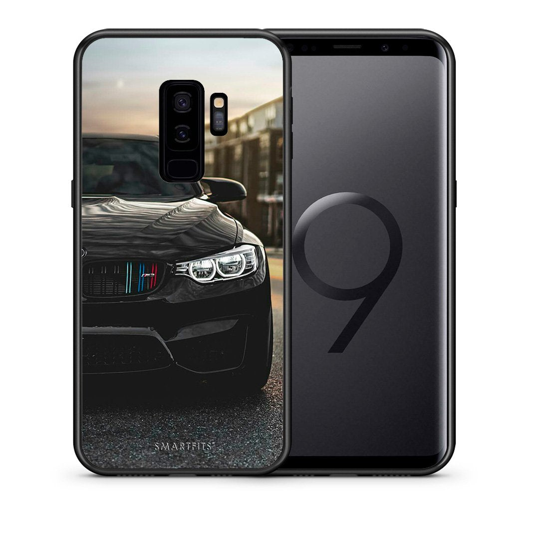 Θήκη Samsung S9 Plus M3 Racing από τη Smartfits με σχέδιο στο πίσω μέρος και μαύρο περίβλημα | Samsung S9 Plus M3 Racing case with colorful back and black bezels