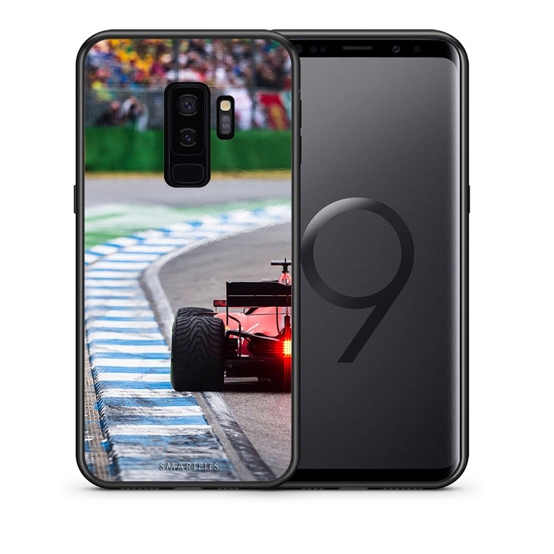 Θήκη Samsung S9 Plus Racing Vibes από τη Smartfits με σχέδιο στο πίσω μέρος και μαύρο περίβλημα | Samsung S9 Plus Racing Vibes case with colorful back and black bezels