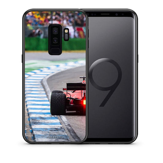 Θήκη Samsung S9 Plus Racing Vibes από τη Smartfits με σχέδιο στο πίσω μέρος και μαύρο περίβλημα | Samsung S9 Plus Racing Vibes case with colorful back and black bezels