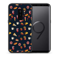 Thumbnail for Θήκη Samsung S9 Plus Hungry Random από τη Smartfits με σχέδιο στο πίσω μέρος και μαύρο περίβλημα | Samsung S9 Plus Hungry Random case with colorful back and black bezels