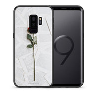 Thumbnail for Θήκη Samsung S9 Plus Red Rose από τη Smartfits με σχέδιο στο πίσω μέρος και μαύρο περίβλημα | Samsung S9 Plus Red Rose case with colorful back and black bezels