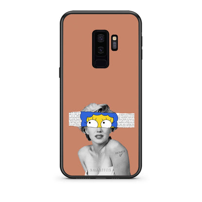 samsung s9 plus Sim Merilyn θήκη από τη Smartfits με σχέδιο στο πίσω μέρος και μαύρο περίβλημα | Smartphone case with colorful back and black bezels by Smartfits