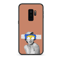 Thumbnail for samsung s9 plus Sim Merilyn θήκη από τη Smartfits με σχέδιο στο πίσω μέρος και μαύρο περίβλημα | Smartphone case with colorful back and black bezels by Smartfits