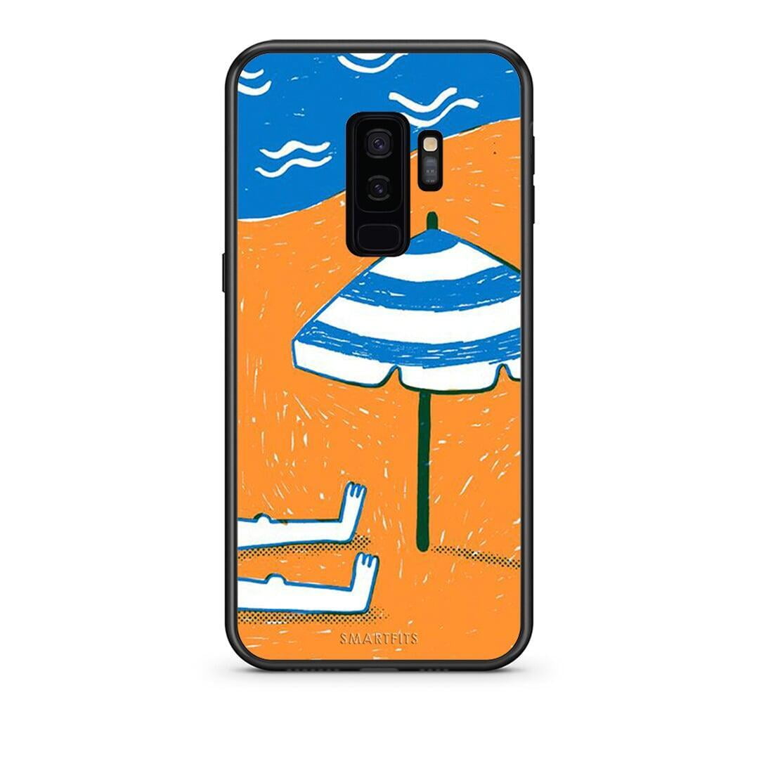 samsung s9 plus Summering Θήκη από τη Smartfits με σχέδιο στο πίσω μέρος και μαύρο περίβλημα | Smartphone case with colorful back and black bezels by Smartfits
