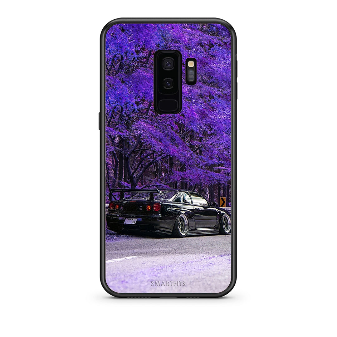 samsung s9 plus Super Car Θήκη Αγίου Βαλεντίνου από τη Smartfits με σχέδιο στο πίσω μέρος και μαύρο περίβλημα | Smartphone case with colorful back and black bezels by Smartfits