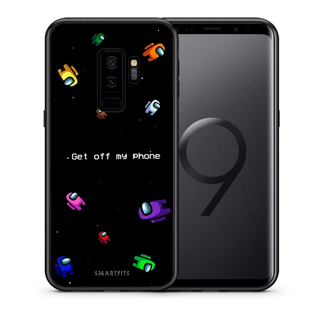 Θήκη Samsung S9 Plus AFK Text από τη Smartfits με σχέδιο στο πίσω μέρος και μαύρο περίβλημα | Samsung S9 Plus AFK Text case with colorful back and black bezels