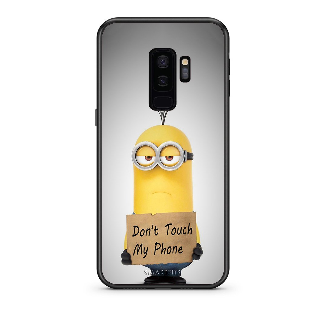 4 - samsung s9 plus Minion Text case, cover, bumper