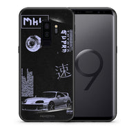 Thumbnail for Θήκη Αγίου Βαλεντίνου Samsung S9 Plus Tokyo Drift από τη Smartfits με σχέδιο στο πίσω μέρος και μαύρο περίβλημα | Samsung S9 Plus Tokyo Drift case with colorful back and black bezels