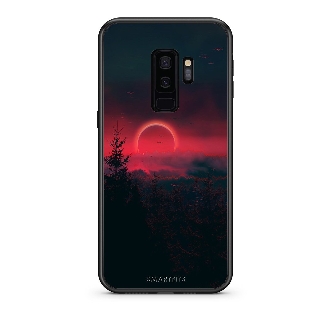 4 - samsung s9 plus Sunset Tropic case, cover, bumper