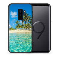 Thumbnail for Θήκη Samsung S9 Plus Tropical Vibes από τη Smartfits με σχέδιο στο πίσω μέρος και μαύρο περίβλημα | Samsung S9 Plus Tropical Vibes case with colorful back and black bezels