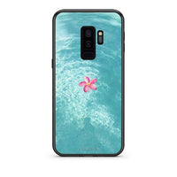 Thumbnail for samsung s9 plus Water Flower Θήκη από τη Smartfits με σχέδιο στο πίσω μέρος και μαύρο περίβλημα | Smartphone case with colorful back and black bezels by Smartfits