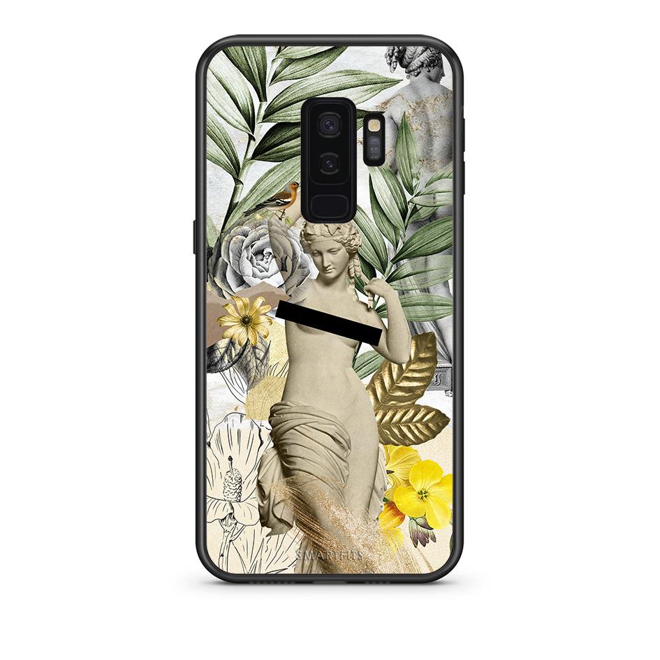 samsung s9 plus Woman Statue θήκη από τη Smartfits με σχέδιο στο πίσω μέρος και μαύρο περίβλημα | Smartphone case with colorful back and black bezels by Smartfits