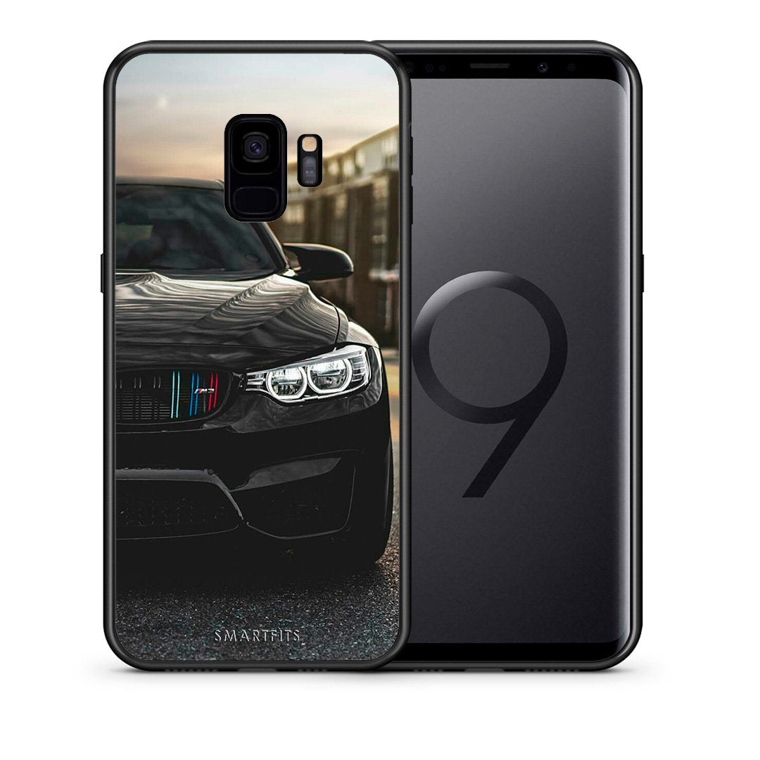 Θήκη Samsung S9 M3 Racing από τη Smartfits με σχέδιο στο πίσω μέρος και μαύρο περίβλημα | Samsung S9 M3 Racing case with colorful back and black bezels