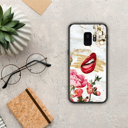 Red Lips - Samsung Galaxy S9 θήκη