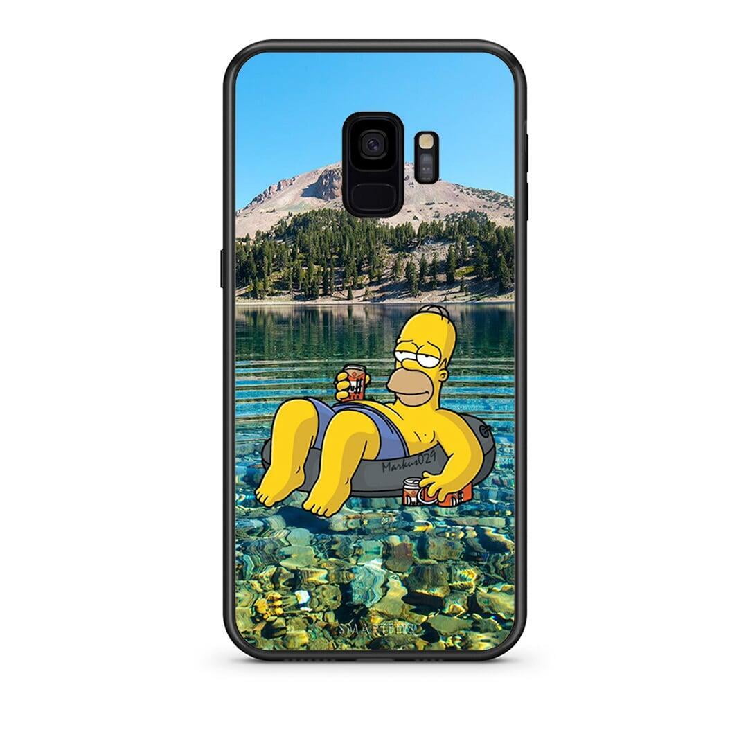 samsung s9 Summer Happiness Θήκη από τη Smartfits με σχέδιο στο πίσω μέρος και μαύρο περίβλημα | Smartphone case with colorful back and black bezels by Smartfits