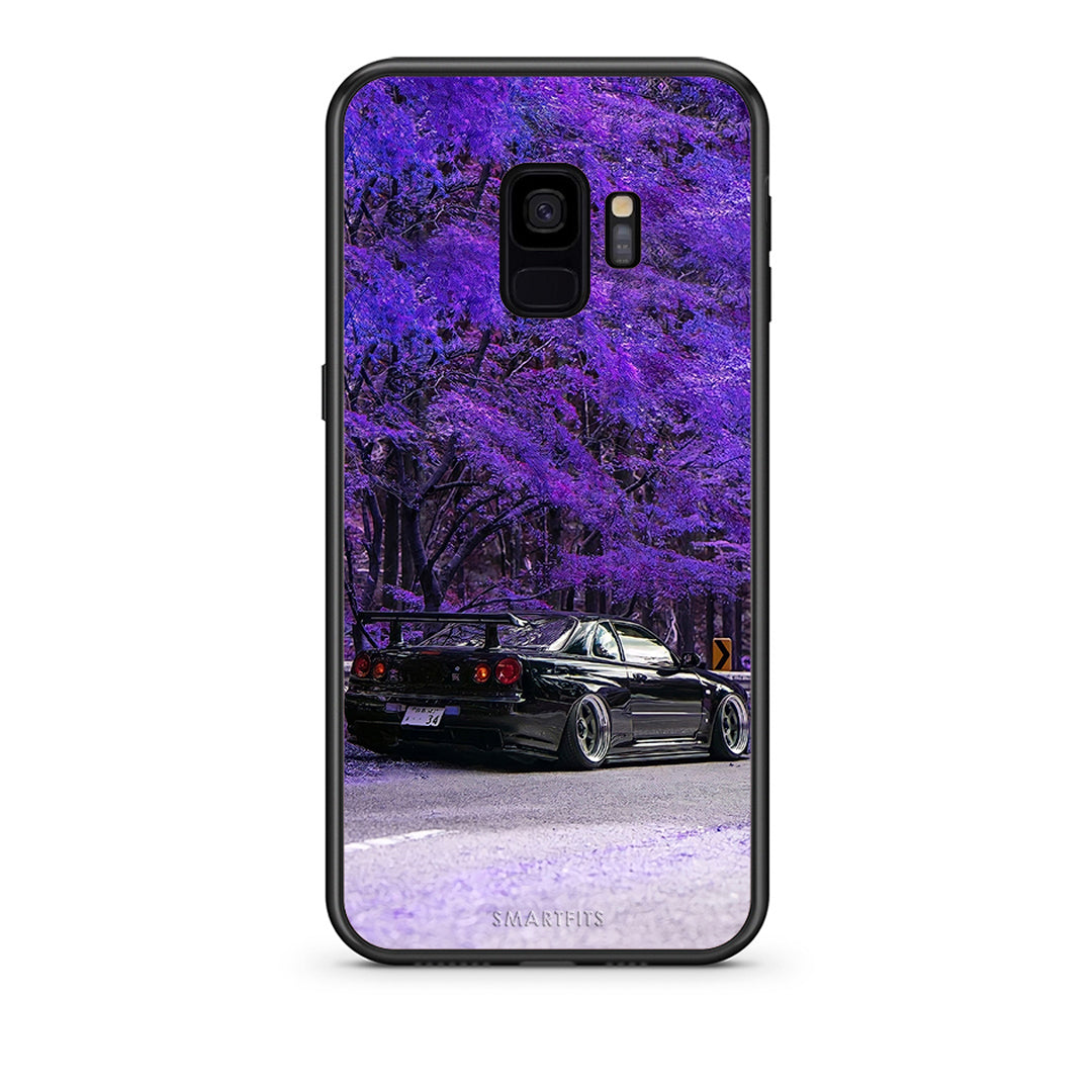 samsung s9 Super Car Θήκη Αγίου Βαλεντίνου από τη Smartfits με σχέδιο στο πίσω μέρος και μαύρο περίβλημα | Smartphone case with colorful back and black bezels by Smartfits