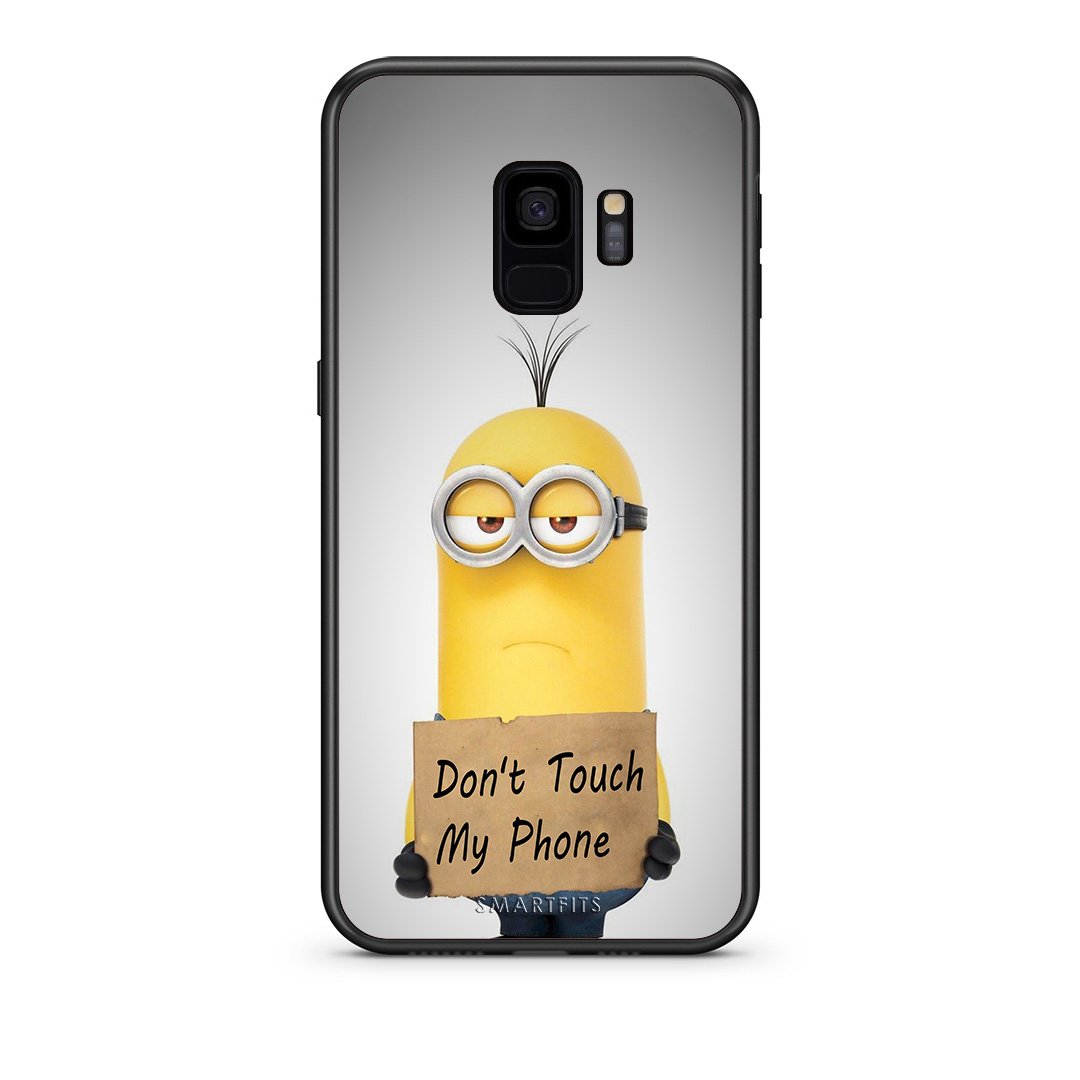 4 - samsung s9 Minion Text case, cover, bumper