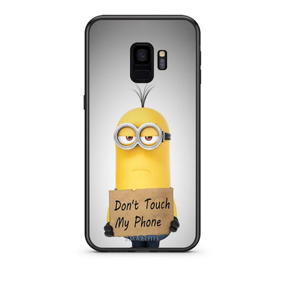 4 - samsung s9 Minion Text case, cover, bumper