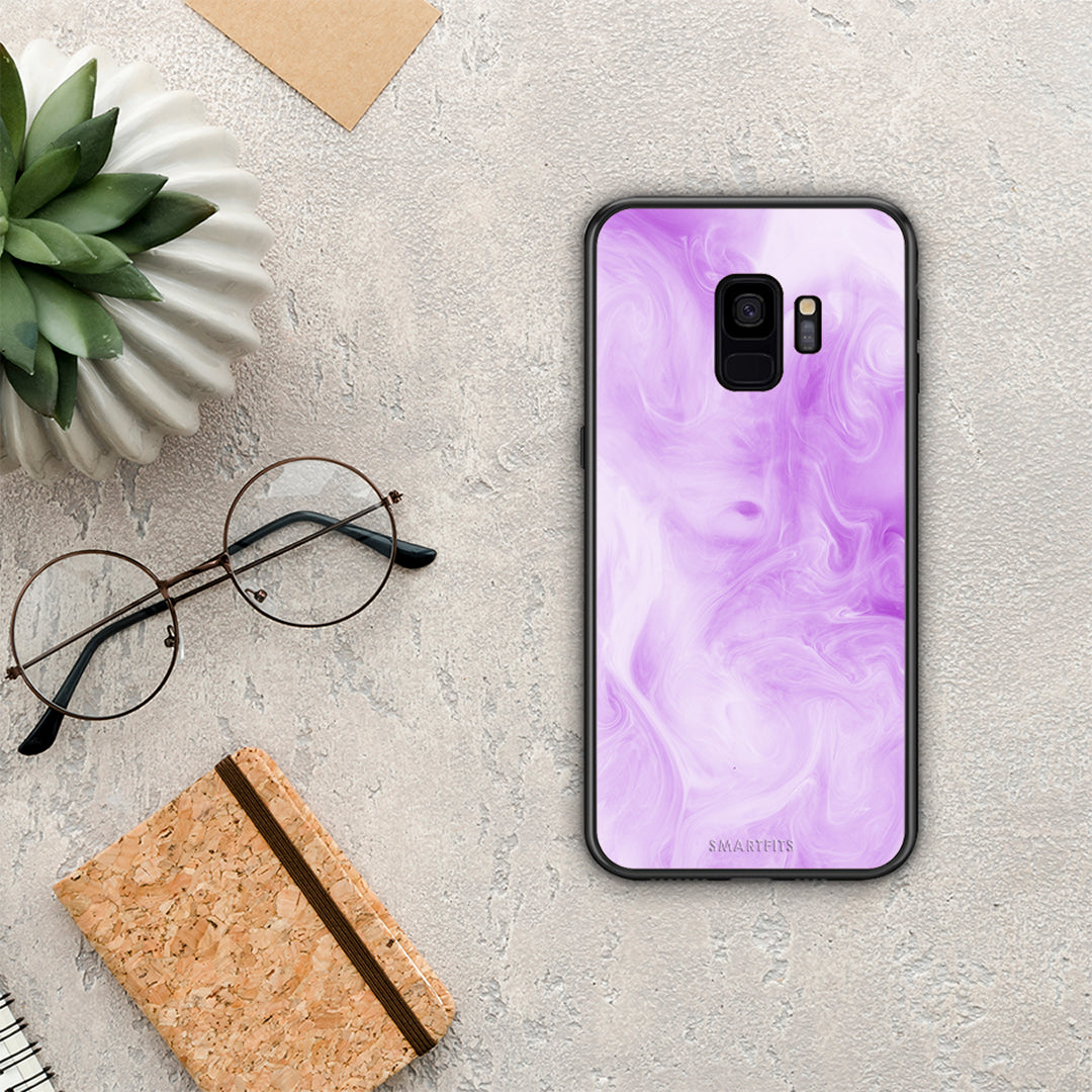 Watercolor Lavender - Samsung Galaxy S9 θήκη