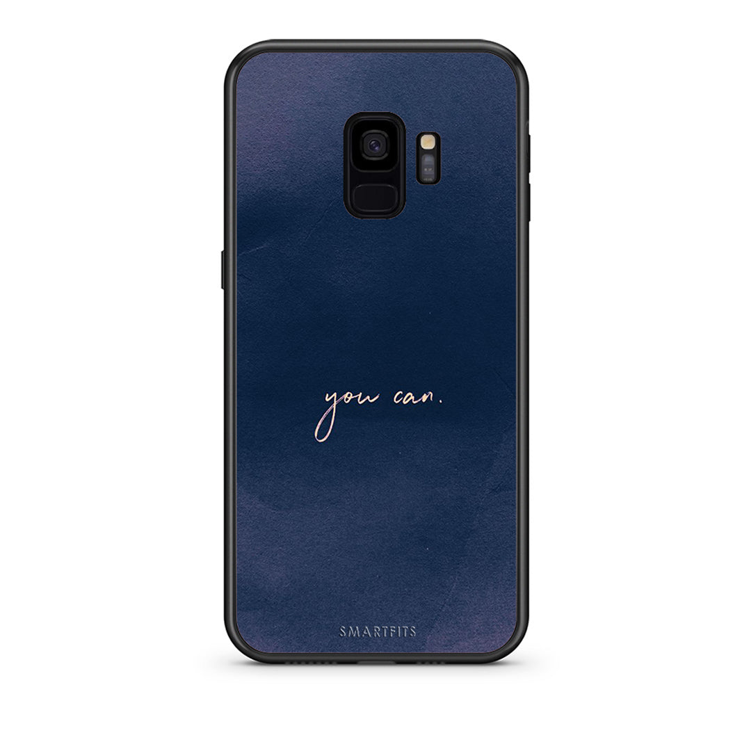 samsung s9 You Can θήκη από τη Smartfits με σχέδιο στο πίσω μέρος και μαύρο περίβλημα | Smartphone case with colorful back and black bezels by Smartfits