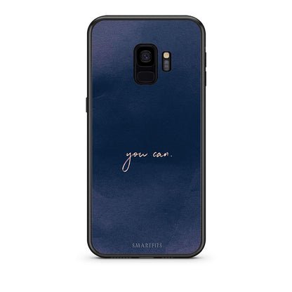 samsung s9 You Can θήκη από τη Smartfits με σχέδιο στο πίσω μέρος και μαύρο περίβλημα | Smartphone case with colorful back and black bezels by Smartfits