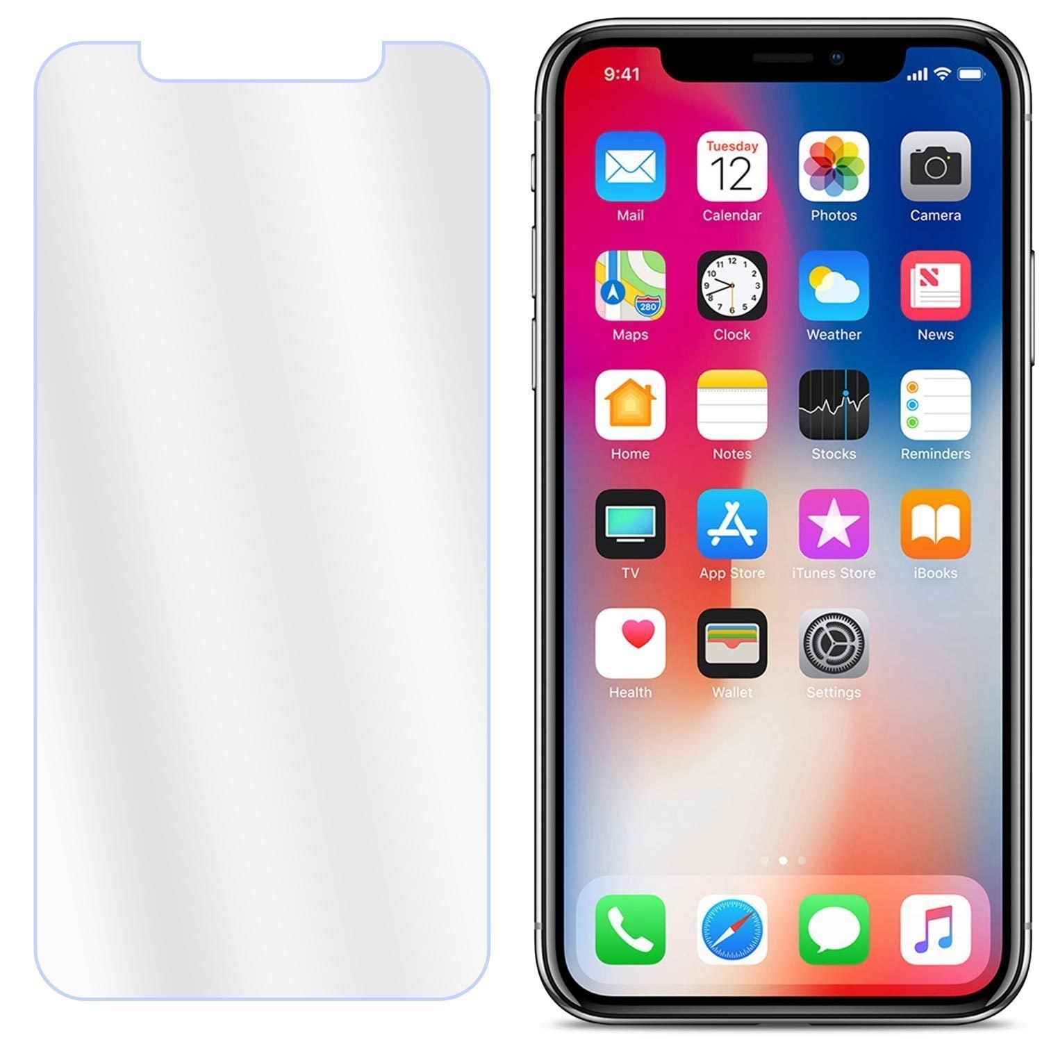 Τζάμι Προστασίας-Tempered Glass για iPhone Xs Max