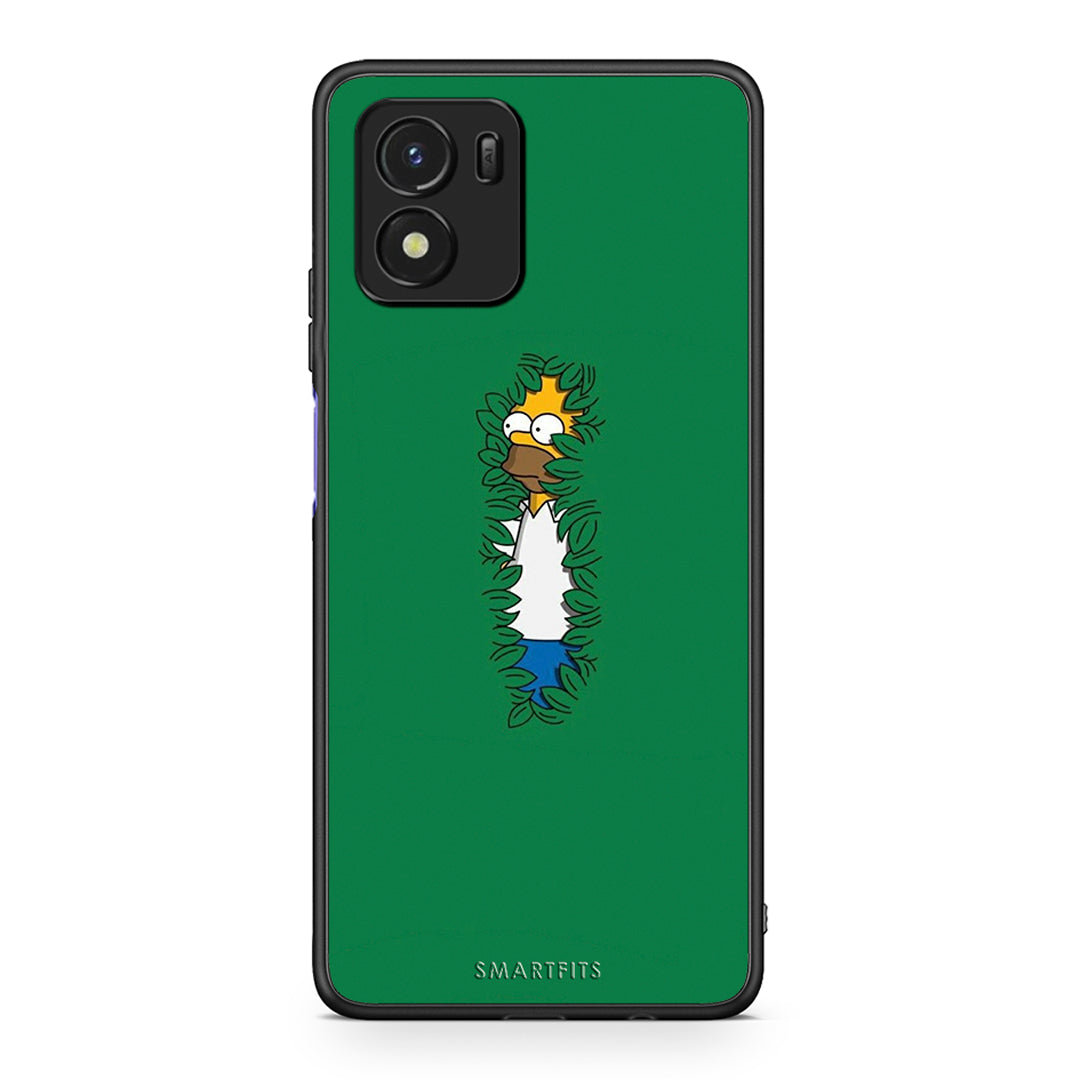 Vivo Y01 / Y15s Bush Man Θήκη Αγίου Βαλεντίνου από τη Smartfits με σχέδιο στο πίσω μέρος και μαύρο περίβλημα | Smartphone case with colorful back and black bezels by Smartfits