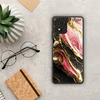 Glamorous Pink Marble - Vivo Y01 / Y15s θήκη
