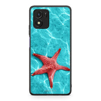 Thumbnail for Vivo Y01 / Y15s Red Starfish Θήκη από τη Smartfits με σχέδιο στο πίσω μέρος και μαύρο περίβλημα | Smartphone case with colorful back and black bezels by Smartfits
