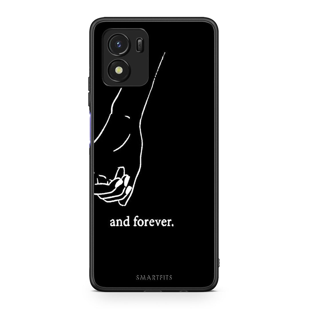 Vivo Y01 / Y15s Always & Forever 1 Θήκη Αγίου Βαλεντίνου από τη Smartfits με σχέδιο στο πίσω μέρος και μαύρο περίβλημα | Smartphone case with colorful back and black bezels by Smartfits