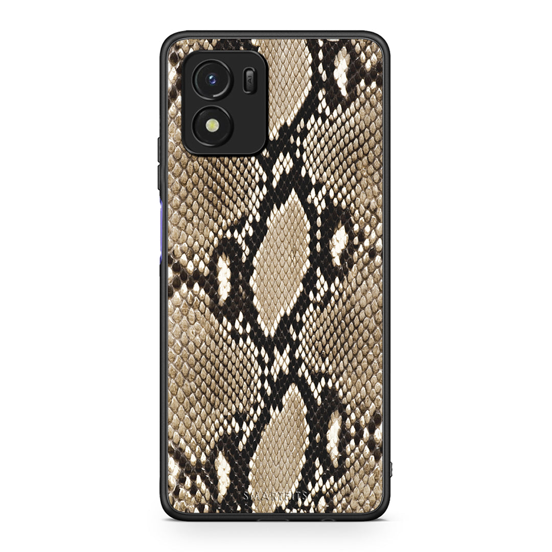 23 - Vivo Y01 / Y15s Fashion Snake Animal case, cover, bumper