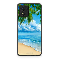 Thumbnail for Vivo Y01 / Y15s Beautiful Beach θήκη από τη Smartfits με σχέδιο στο πίσω μέρος και μαύρο περίβλημα | Smartphone case with colorful back and black bezels by Smartfits