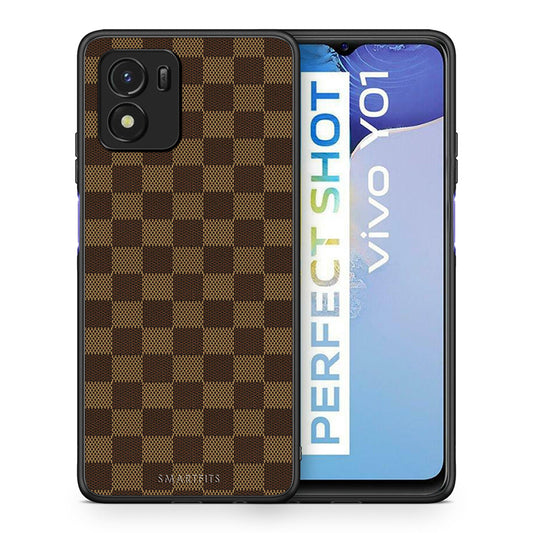 Θήκη Vivo Y01 / Y15s Glamour Designer από τη Smartfits με σχέδιο στο πίσω μέρος και μαύρο περίβλημα | Vivo Y01 / Y15s Glamour Designer case with colorful back and black bezels