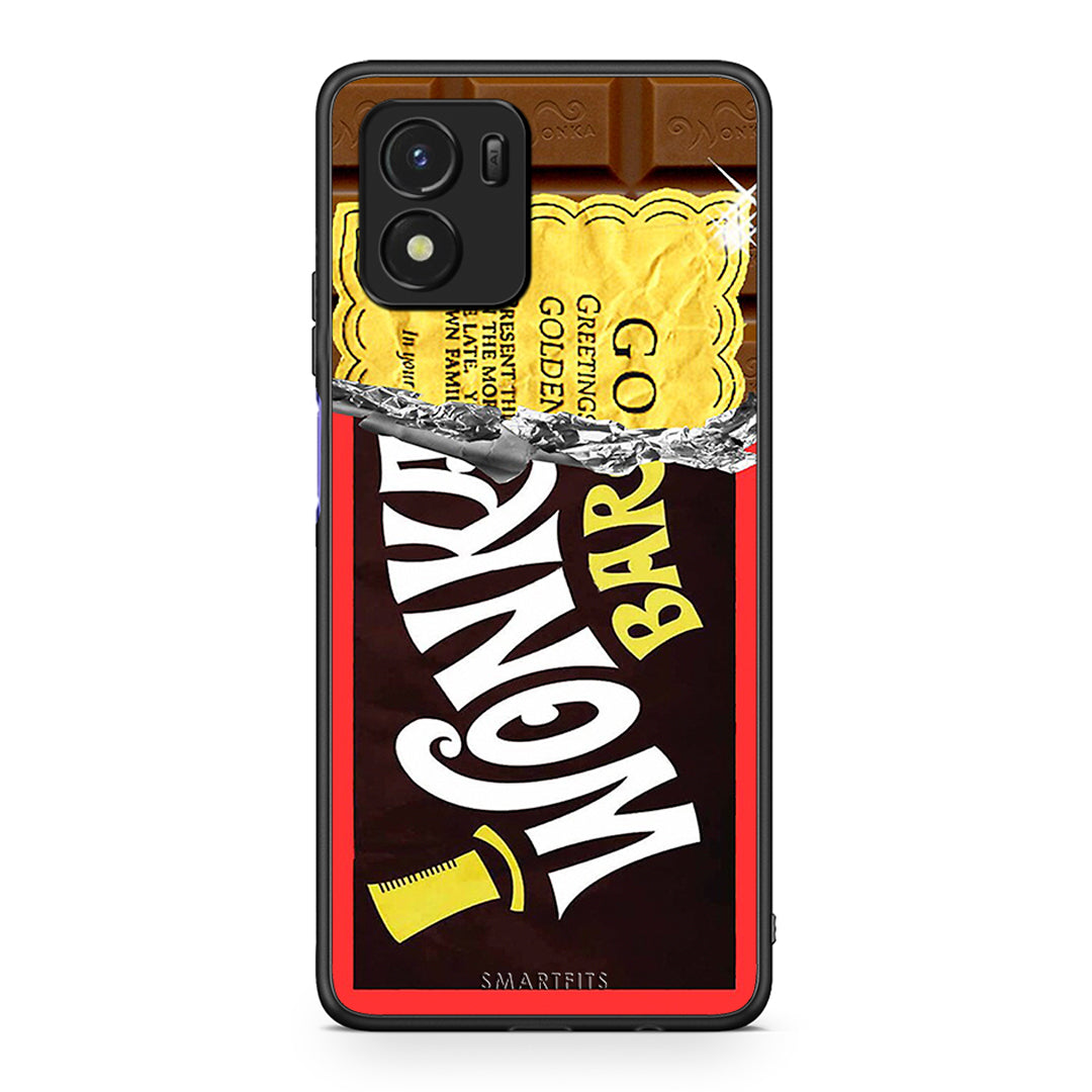 Vivo Y01 / Y15s Golden Ticket θήκη από τη Smartfits με σχέδιο στο πίσω μέρος και μαύρο περίβλημα | Smartphone case with colorful back and black bezels by Smartfits