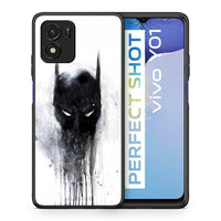 Thumbnail for Θήκη Vivo Y01 / Y15s Paint Bat Hero από τη Smartfits με σχέδιο στο πίσω μέρος και μαύρο περίβλημα | Vivo Y01 / Y15s Paint Bat Hero case with colorful back and black bezels