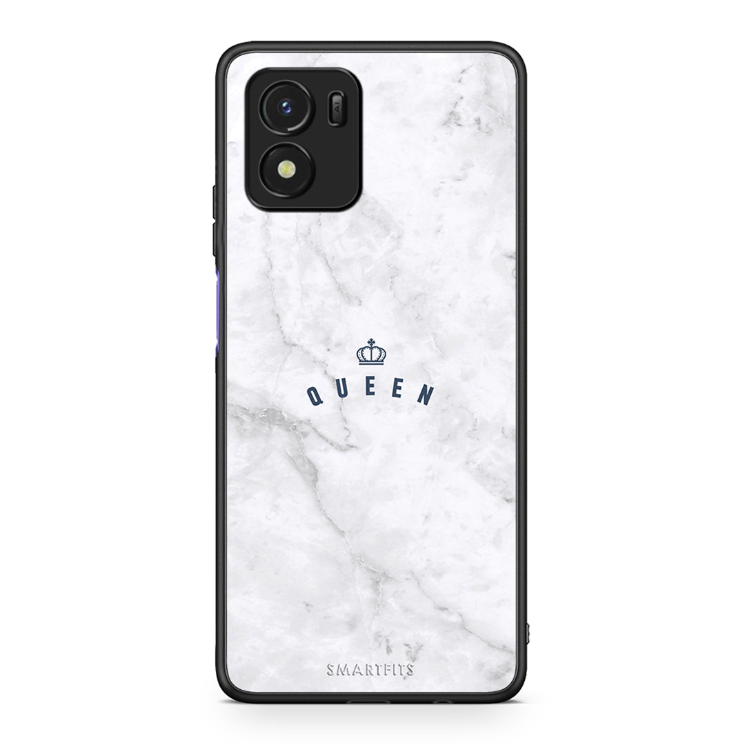 4 - Vivo Y01 / Y15s Queen Marble case, cover, bumper