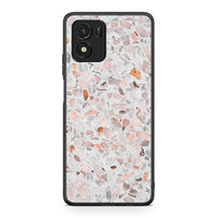 Thumbnail for Vivo Y01 / Y15s Marble Terrazzo θήκη από τη Smartfits με σχέδιο στο πίσω μέρος και μαύρο περίβλημα | Smartphone case with colorful back and black bezels by Smartfits