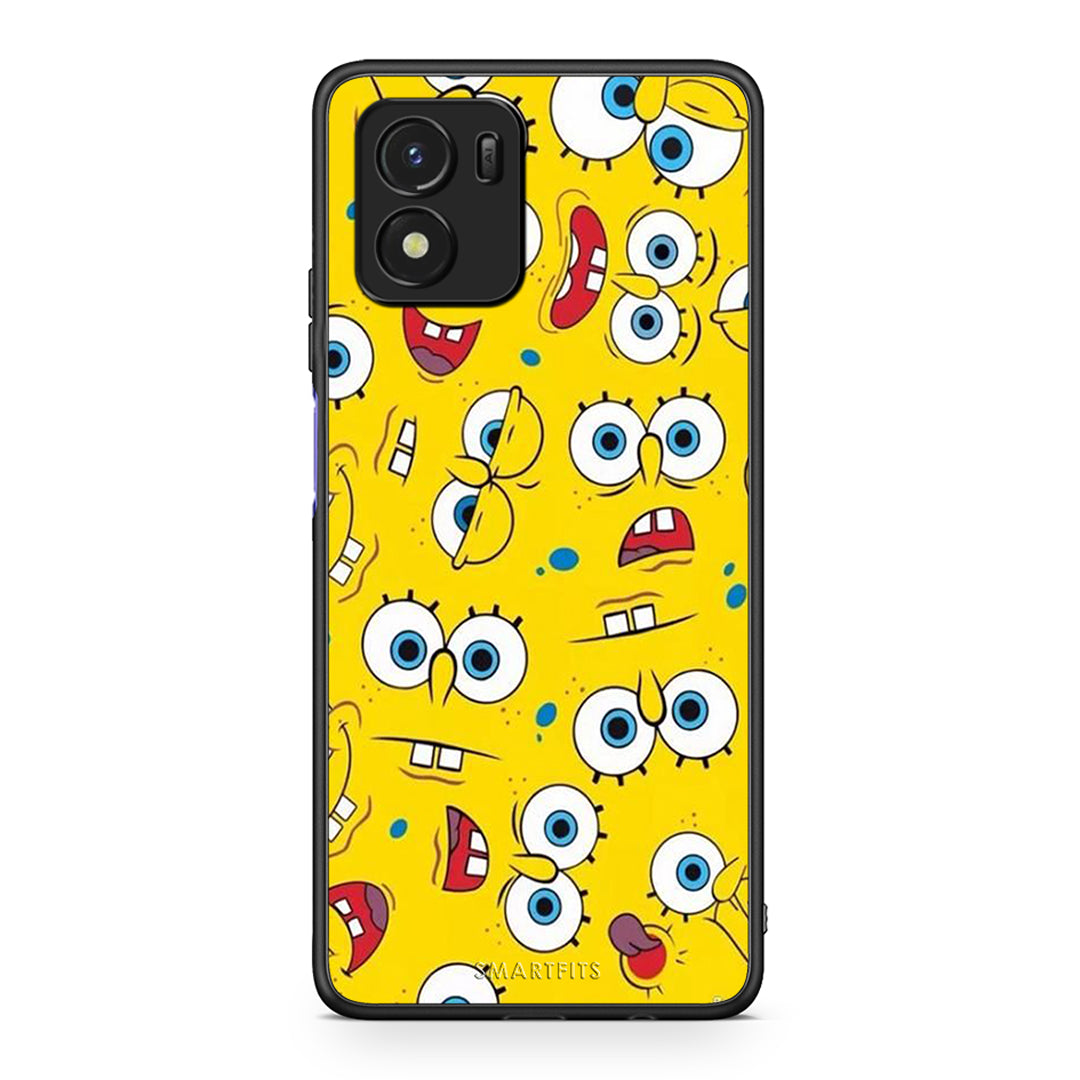 4 - Vivo Y01 / Y15s Sponge PopArt case, cover, bumper