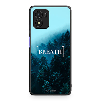 4 - Vivo Y01 / Y15s Breath Quote case, cover, bumper