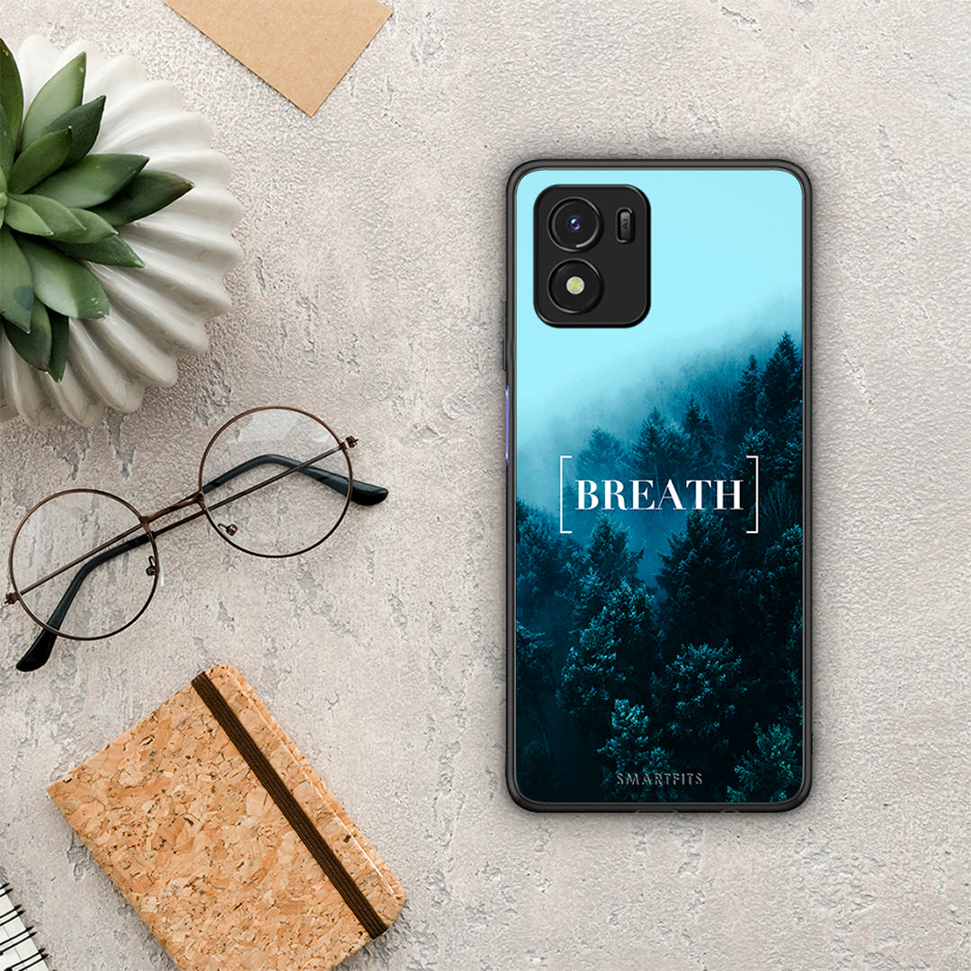 Quote Breath - Vivo Y01 / Y15s θήκη