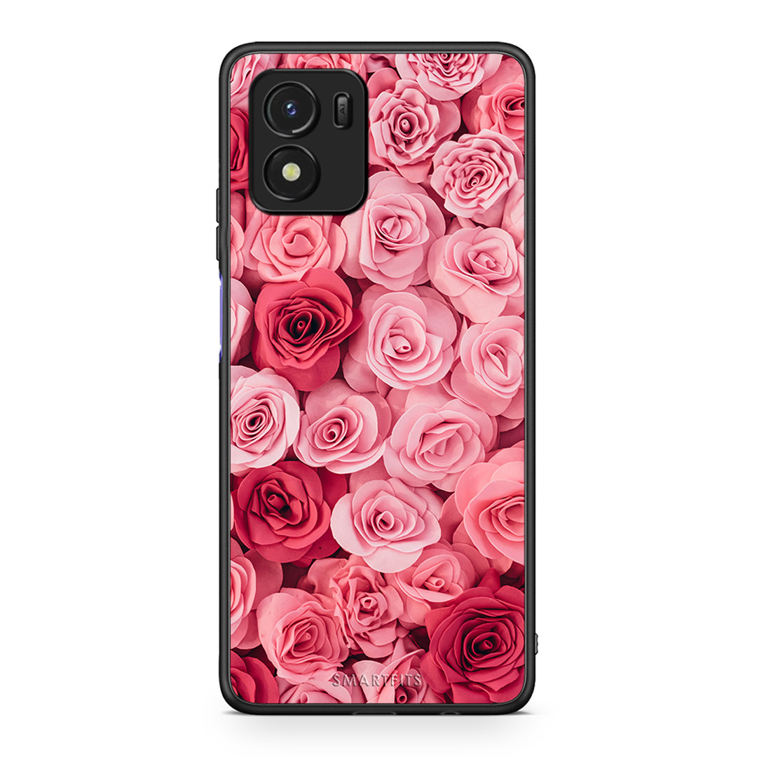 4 - Vivo Y01 / Y15s RoseGarden Valentine case, cover, bumper