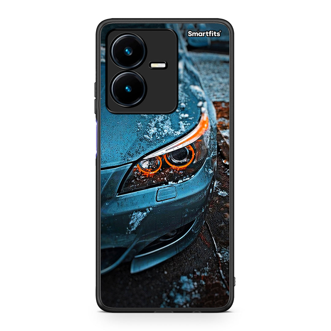 Vivo Y22s Bmw E60 θήκη από τη Smartfits με σχέδιο στο πίσω μέρος και μαύρο περίβλημα | Smartphone case with colorful back and black bezels by Smartfits