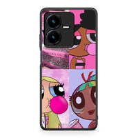 Thumbnail for Vivo Y22s Bubble Girls Θήκη Αγίου Βαλεντίνου από τη Smartfits με σχέδιο στο πίσω μέρος και μαύρο περίβλημα | Smartphone case with colorful back and black bezels by Smartfits