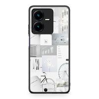 Thumbnail for Vivo Y22s Collage Make Me Wonder Θήκη Αγίου Βαλεντίνου από τη Smartfits με σχέδιο στο πίσω μέρος και μαύρο περίβλημα | Smartphone case with colorful back and black bezels by Smartfits
