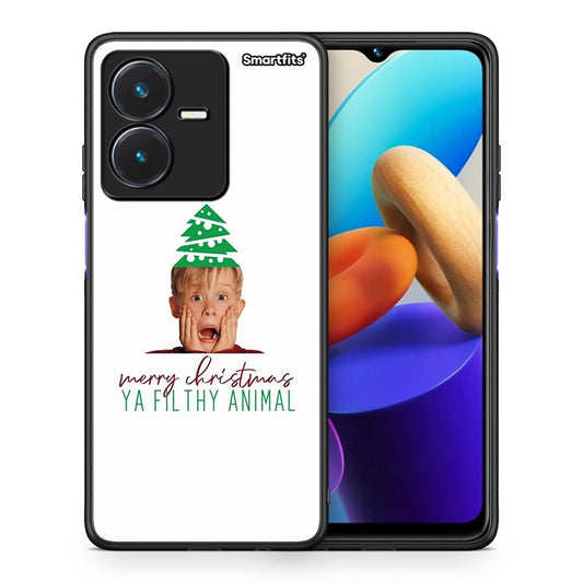 Θήκη Vivo Y22s Filthy Animal από τη Smartfits με σχέδιο στο πίσω μέρος και μαύρο περίβλημα | Vivo Y22s Filthy Animal case with colorful back and black bezels