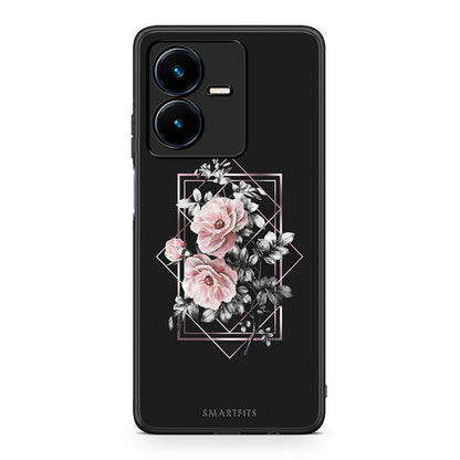 4 - Vivo Y22s Frame Flower case, cover, bumper