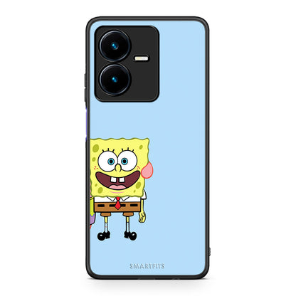 Vivo Y22s Friends Bob θήκη από τη Smartfits με σχέδιο στο πίσω μέρος και μαύρο περίβλημα | Smartphone case with colorful back and black bezels by Smartfits