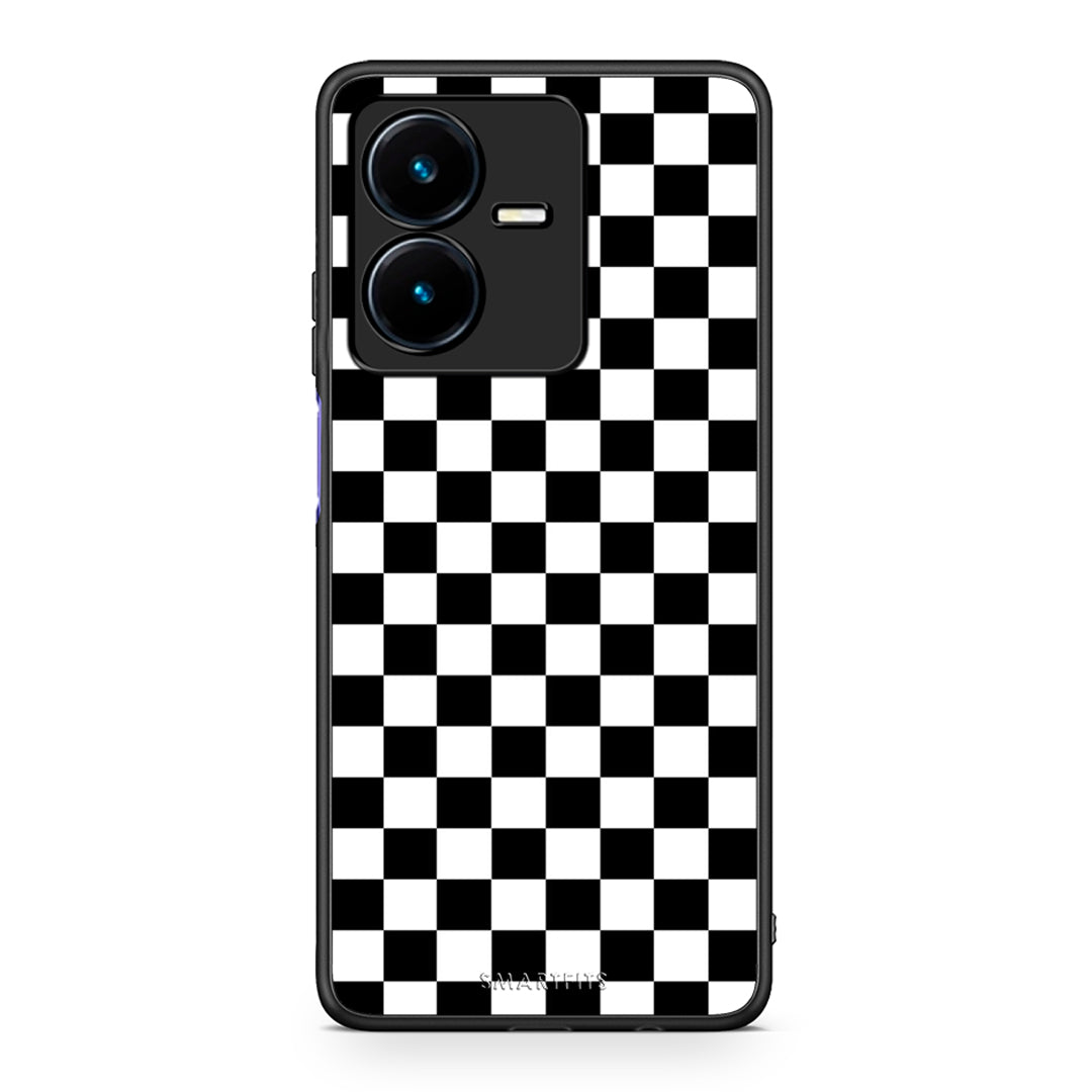 4 - Vivo Y22s Squares Geometric case, cover, bumper