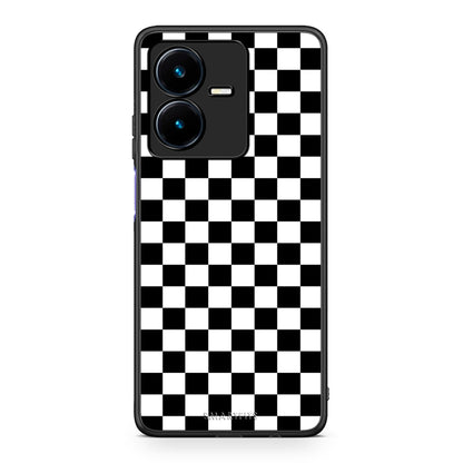 4 - Vivo Y22s Squares Geometric case, cover, bumper