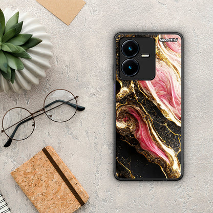 Glamorous Pink Marble - Vivo Y22 θήκη